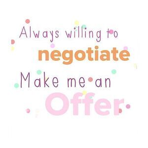 All offers‎ considered!:)